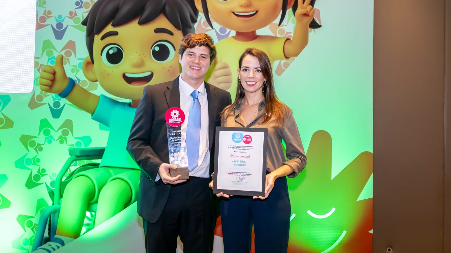 Mérida recibe premio Ciudad Amiga de la Niñez 2026.