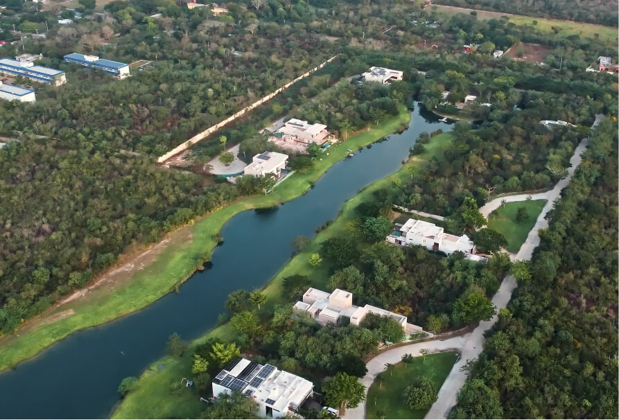 Lago de Cabo Norte y su posible relación con el acuífero de Mérida.