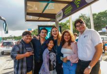 Cecilia Patrón Laviada durante la presentación de avances en transformación digital de Mérida.