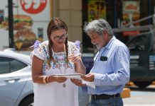 Glorieta de La Mestiza renovada por Mérida Enchula.