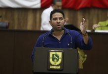 MC denuncia recortes a trabajadores del Gobierno de Yucatán Javier Osante Solís durante sus declaraciones sobre los recortes a trabajadores del Gobierno de Yucatán.