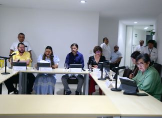 Congreso de Yucatán durante el proceso de renovación del Consejo Consultivo de la CODHEY.