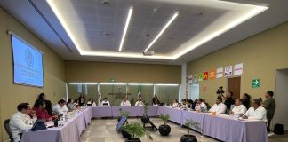 uis Guillermo de San Denis Alvarado Díaz, Vocal Ejecutivo del INE en Yucatán, durante actividades del proceso electoral 2026-2027.
